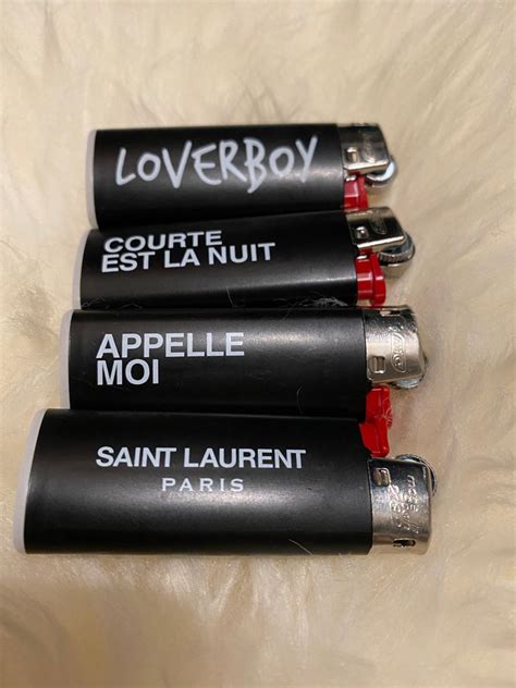 briquet yves saint laurent bic